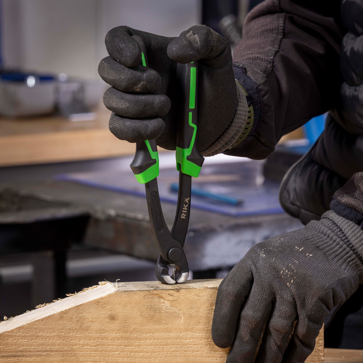 Rikä 9in (225mm) Professional Carpenter Pincers and End Cutters